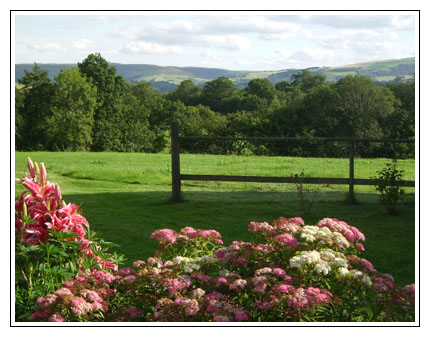Views from the Garden Room, Smithfield Farm B&B
